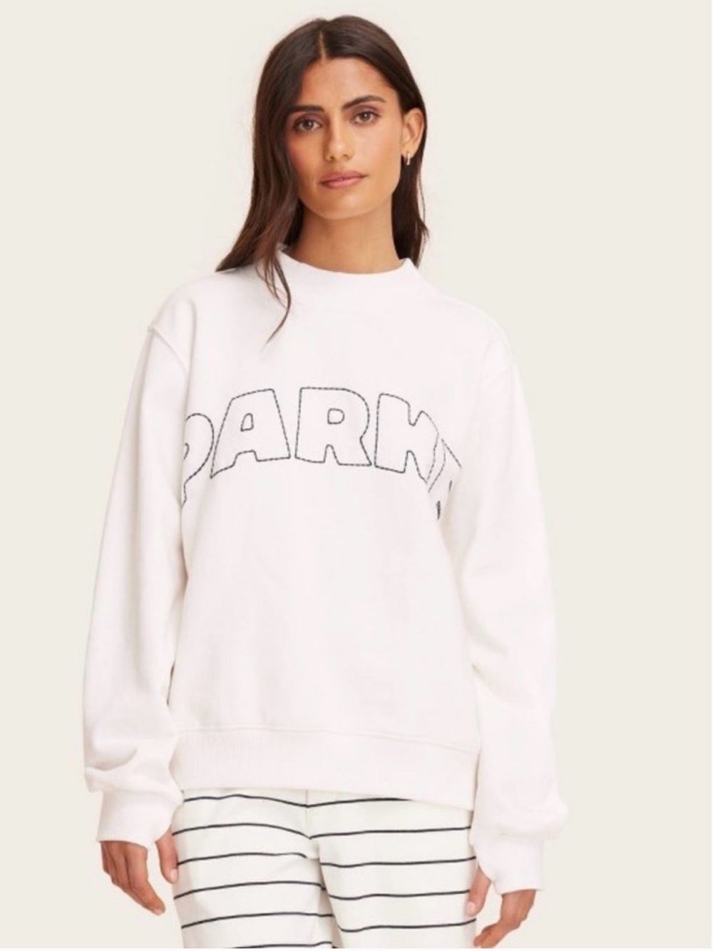 PARKE white mock neck x TARGET